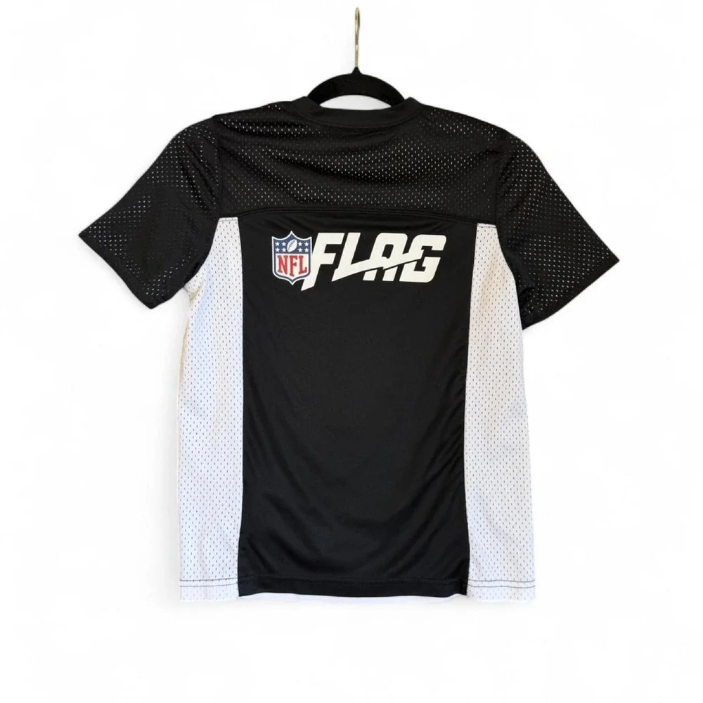 NFL Flag Youth Medium Pittsburgh Steelers Reversible Jersey Augusta Sportswear